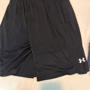 Under Armour Men's Black Athletic Shorts